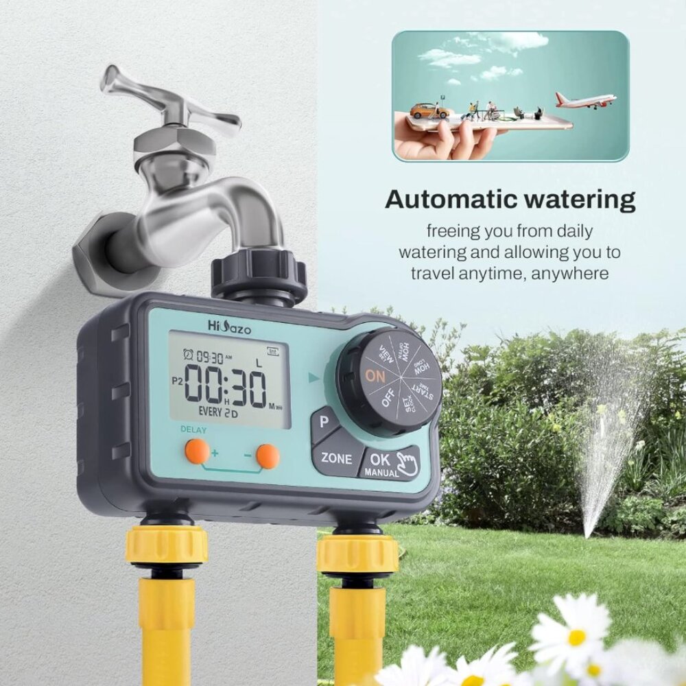 Programmable water timer‎ 2 zone - Picture 6 of 8